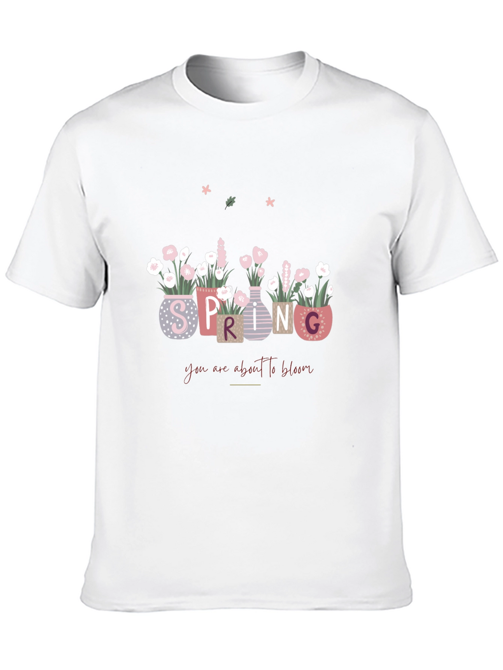 Spring Bloom T-Shirt - Floral Design