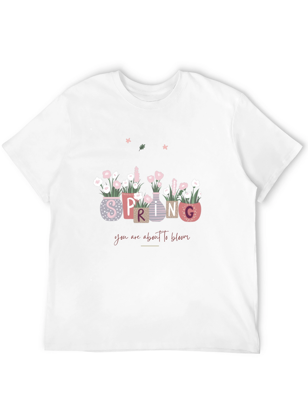 Spring Bloom T-Shirt - Floral Design