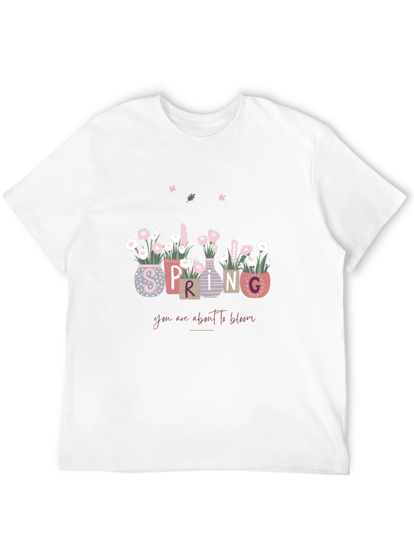 Spring Bloom T-Shirt - Floral Design