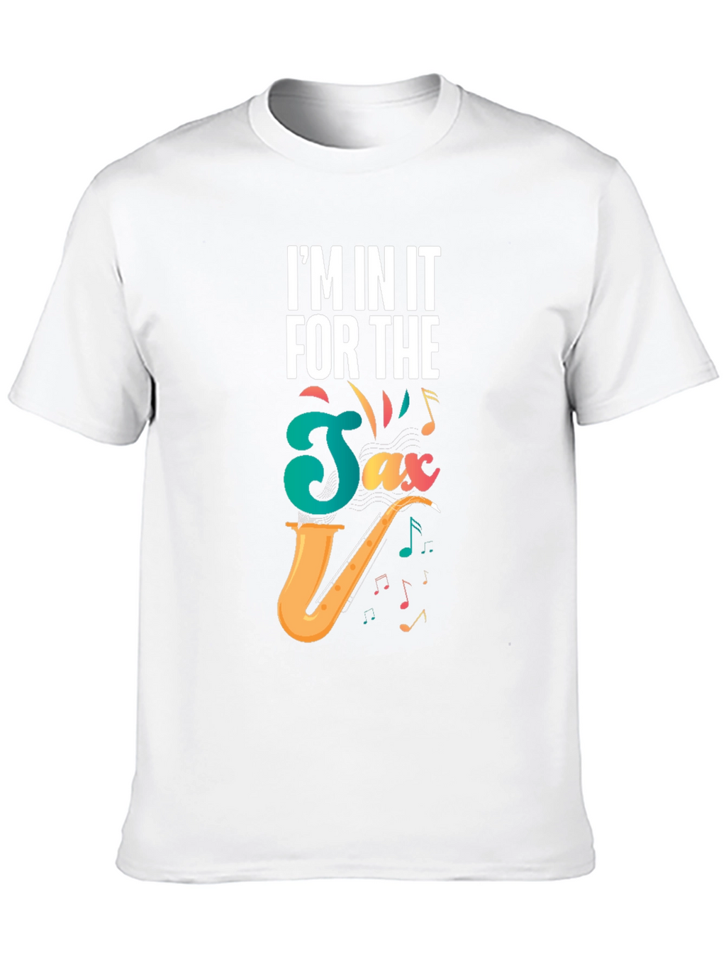 Saxophone Lover Black T-Shirt - Music Gift