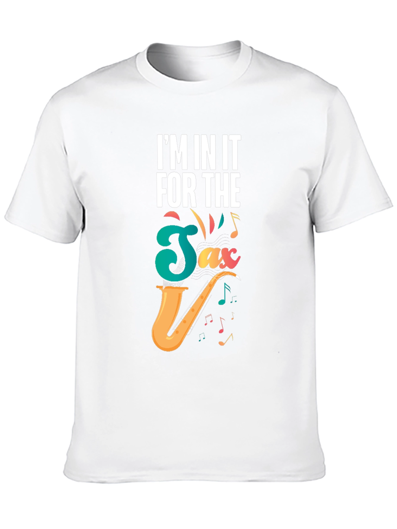 Saxophone Lover Black T-Shirt - Music Gift