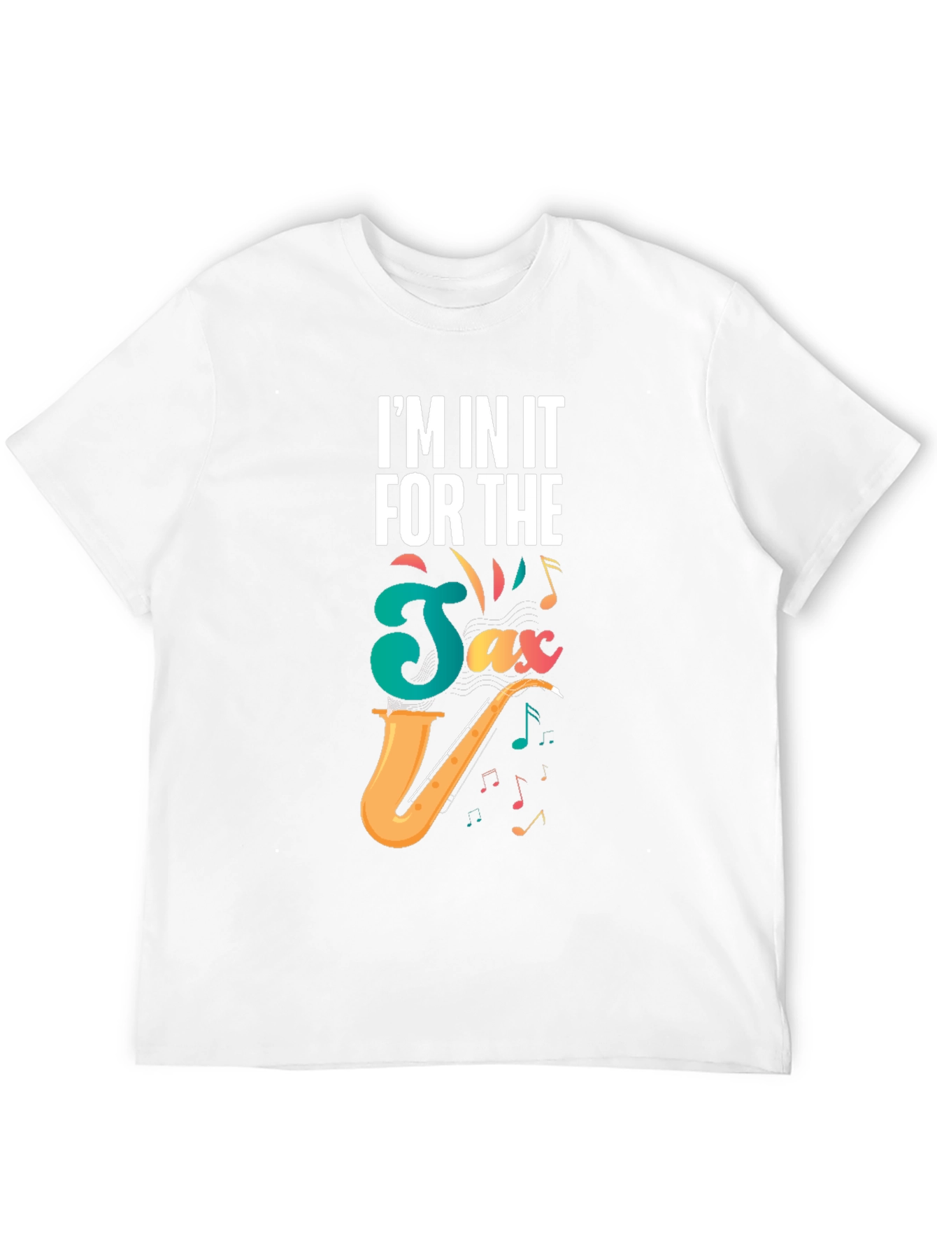 Saxophone Lover Black T-Shirt - Music Gift