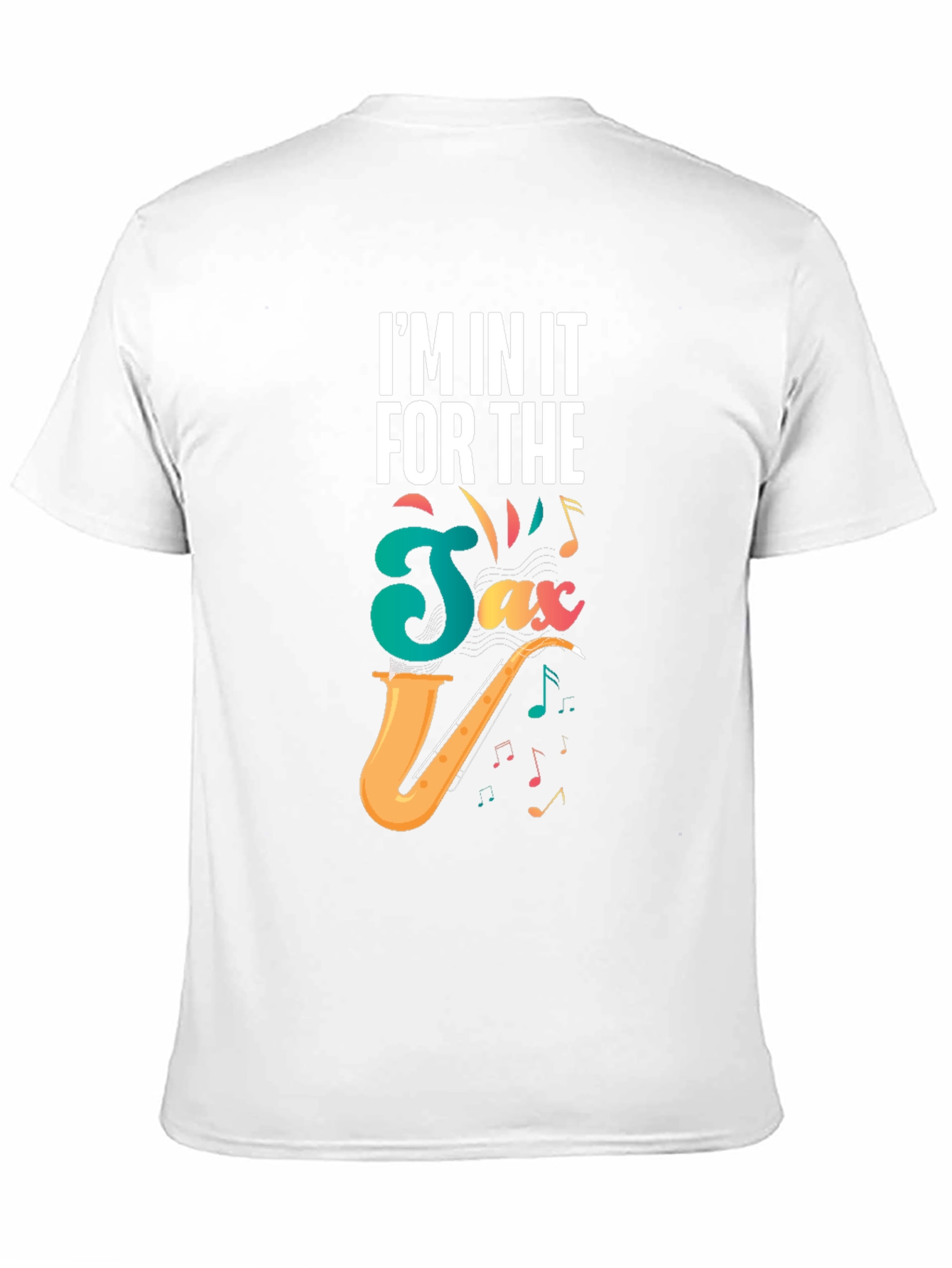Saxophone Lover Black T-Shirt - Music Gift