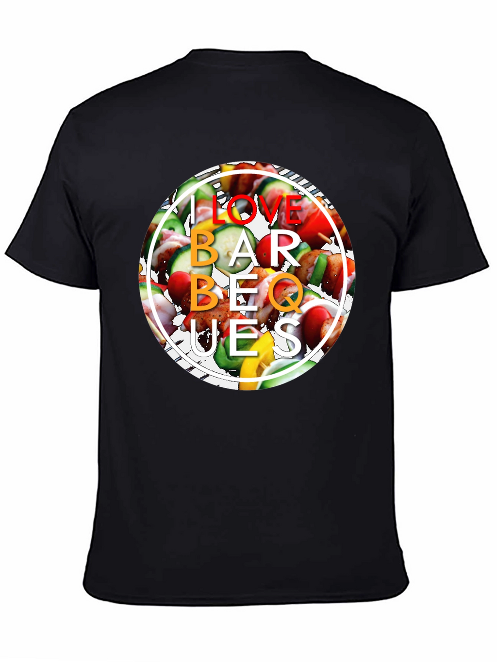 I Love BBQ Grill T-Shirt