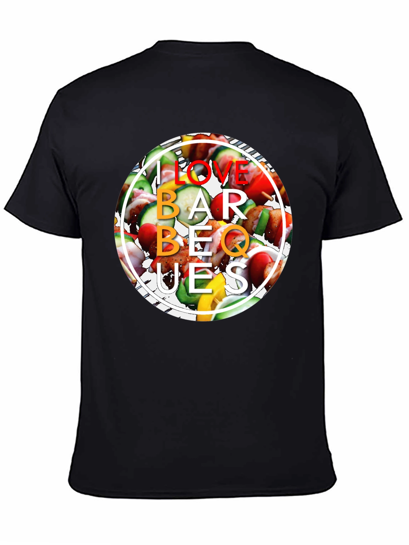 I Love BBQ Grill T-Shirt