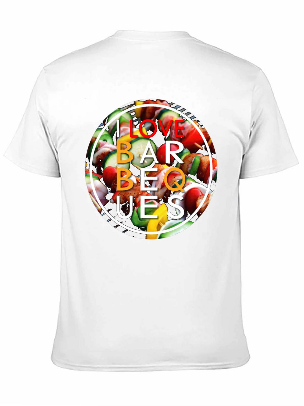 I Love BBQ Grill T-Shirt