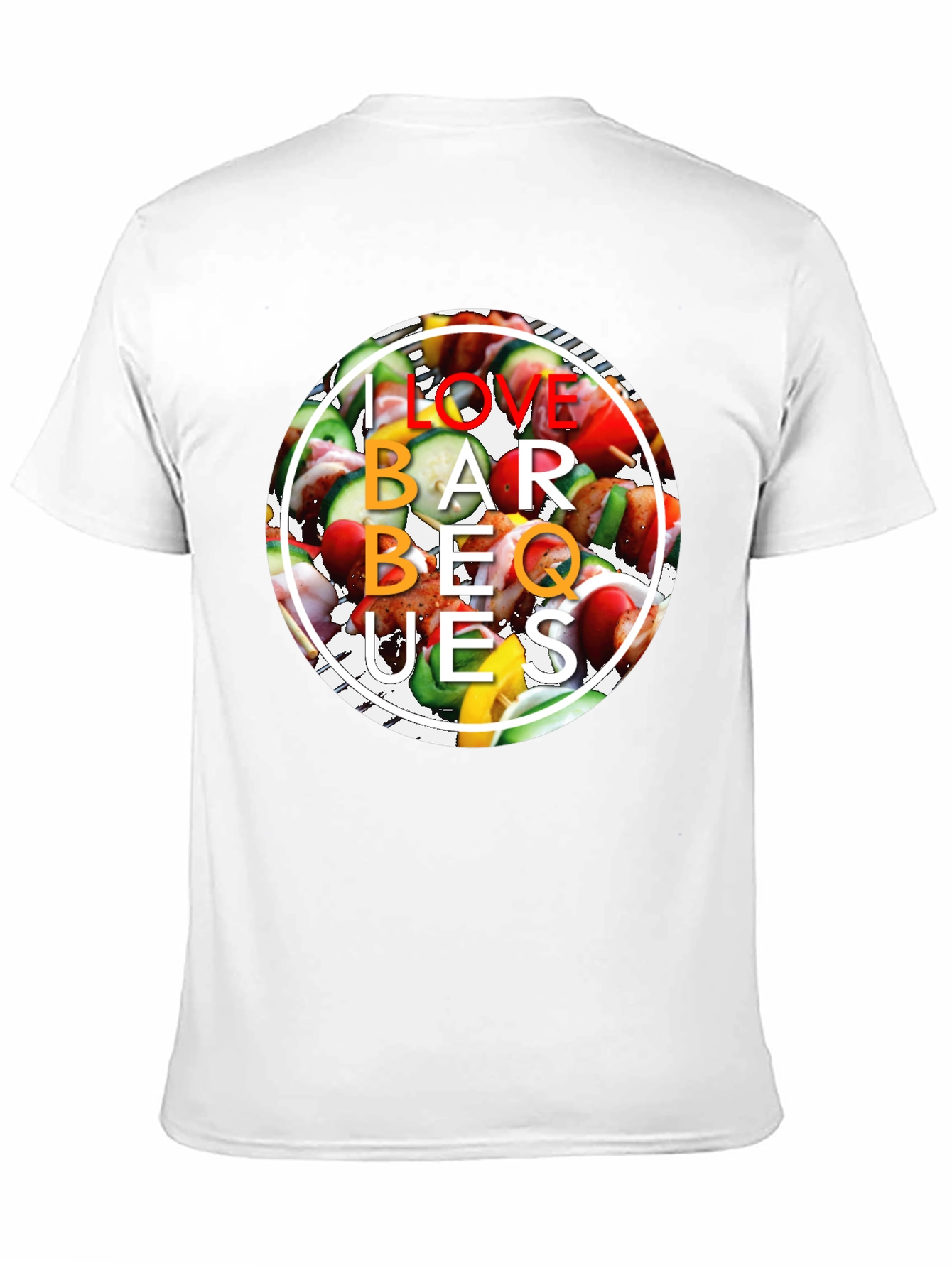 I Love BBQ Grill T-Shirt