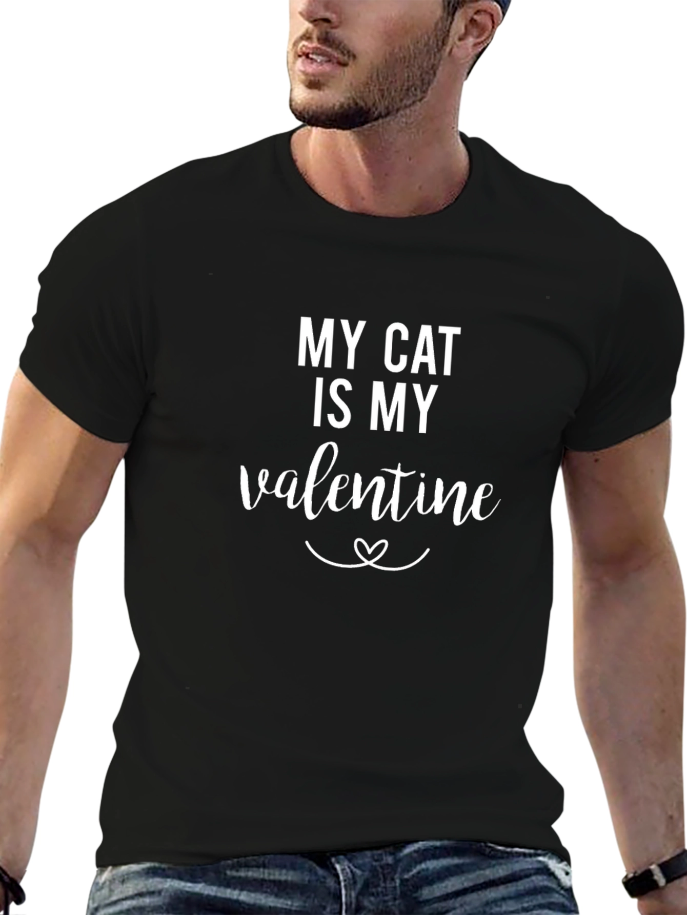 My Cat Is My Valentine T-Shirt