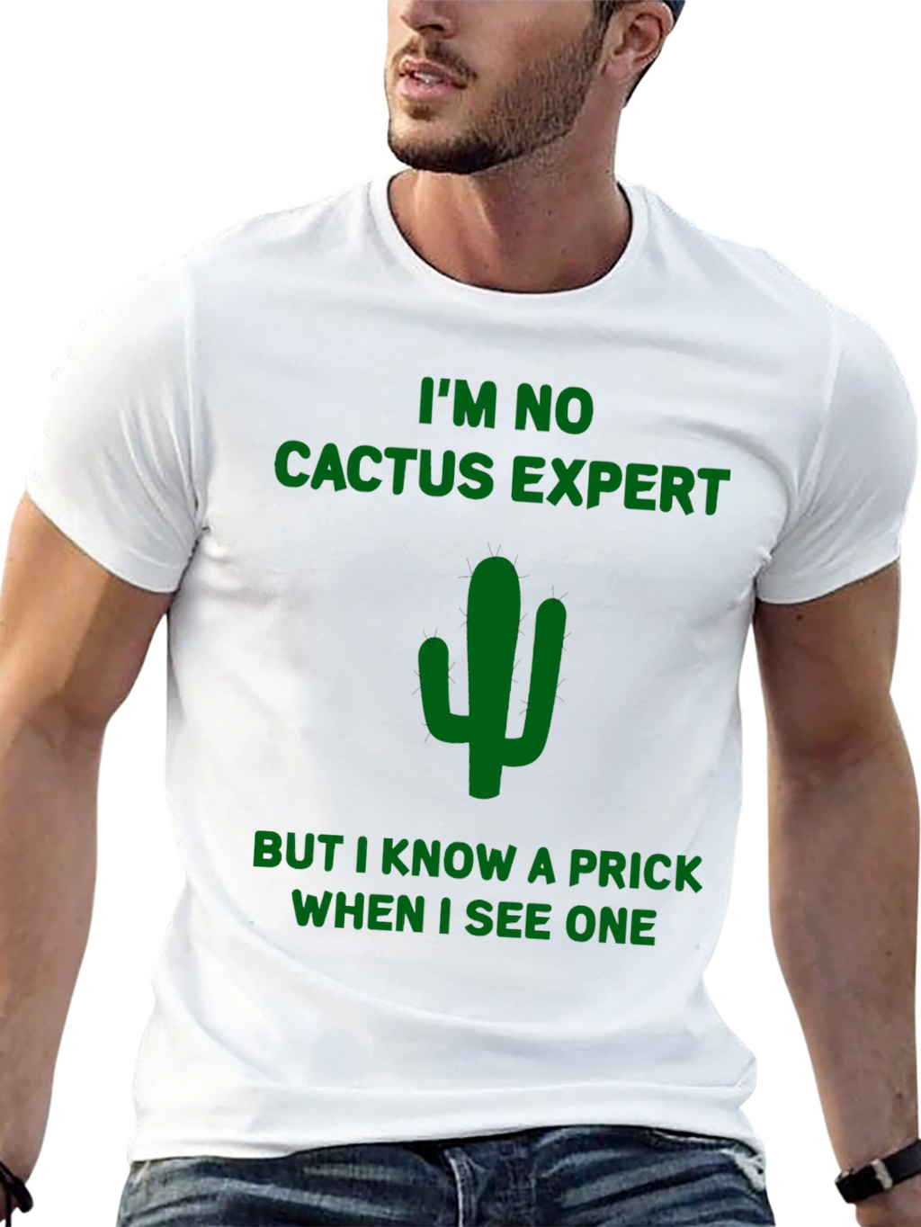 Funny Cactus Prick T-Shirt - Dark Humor