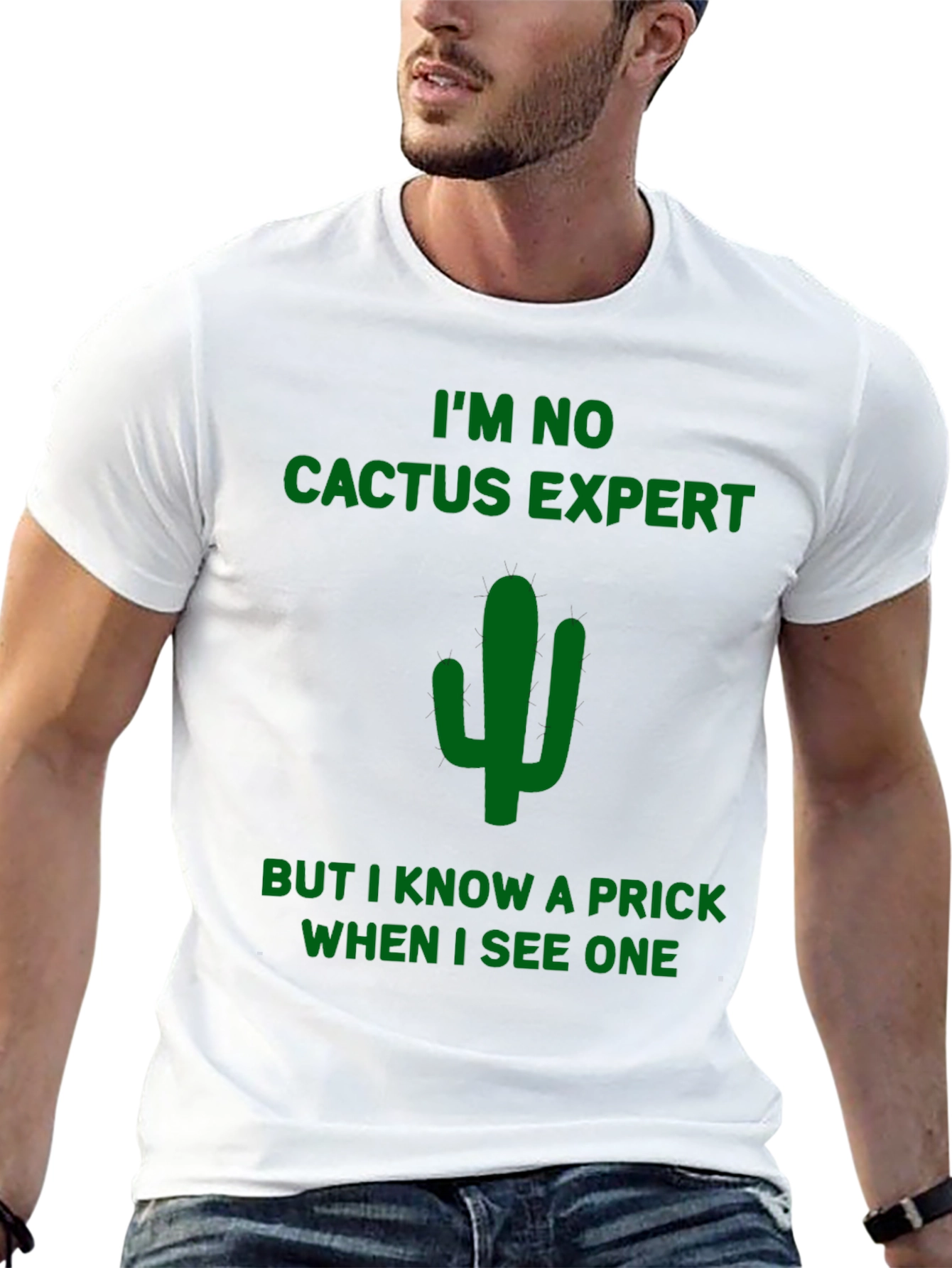 Funny Cactus Prick T-Shirt - Dark Humor