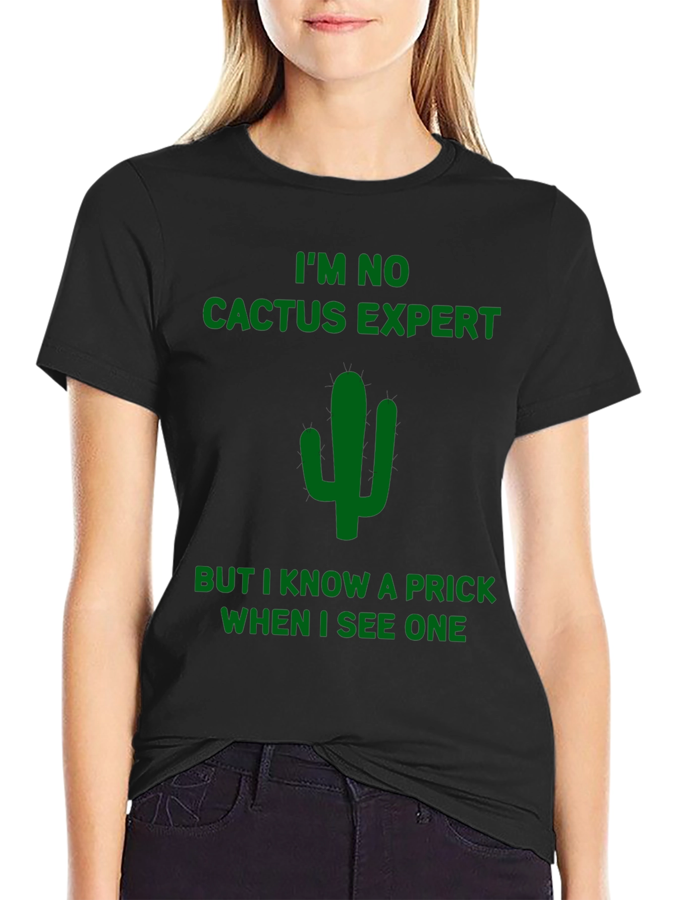 Funny Cactus Prick T-Shirt - Dark Humor