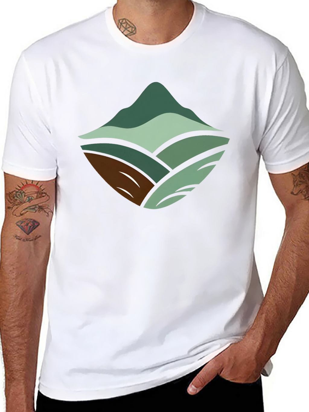 Nature Graphic Tee - Mountain Vista Design