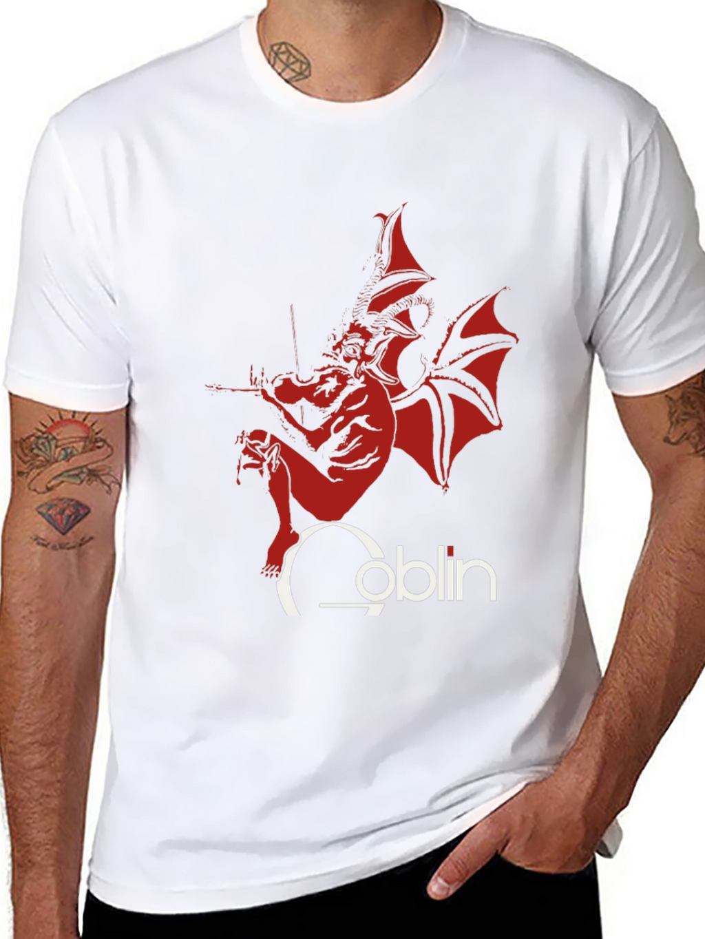 Goblin Band T-Shirt - Black Graphic Tee