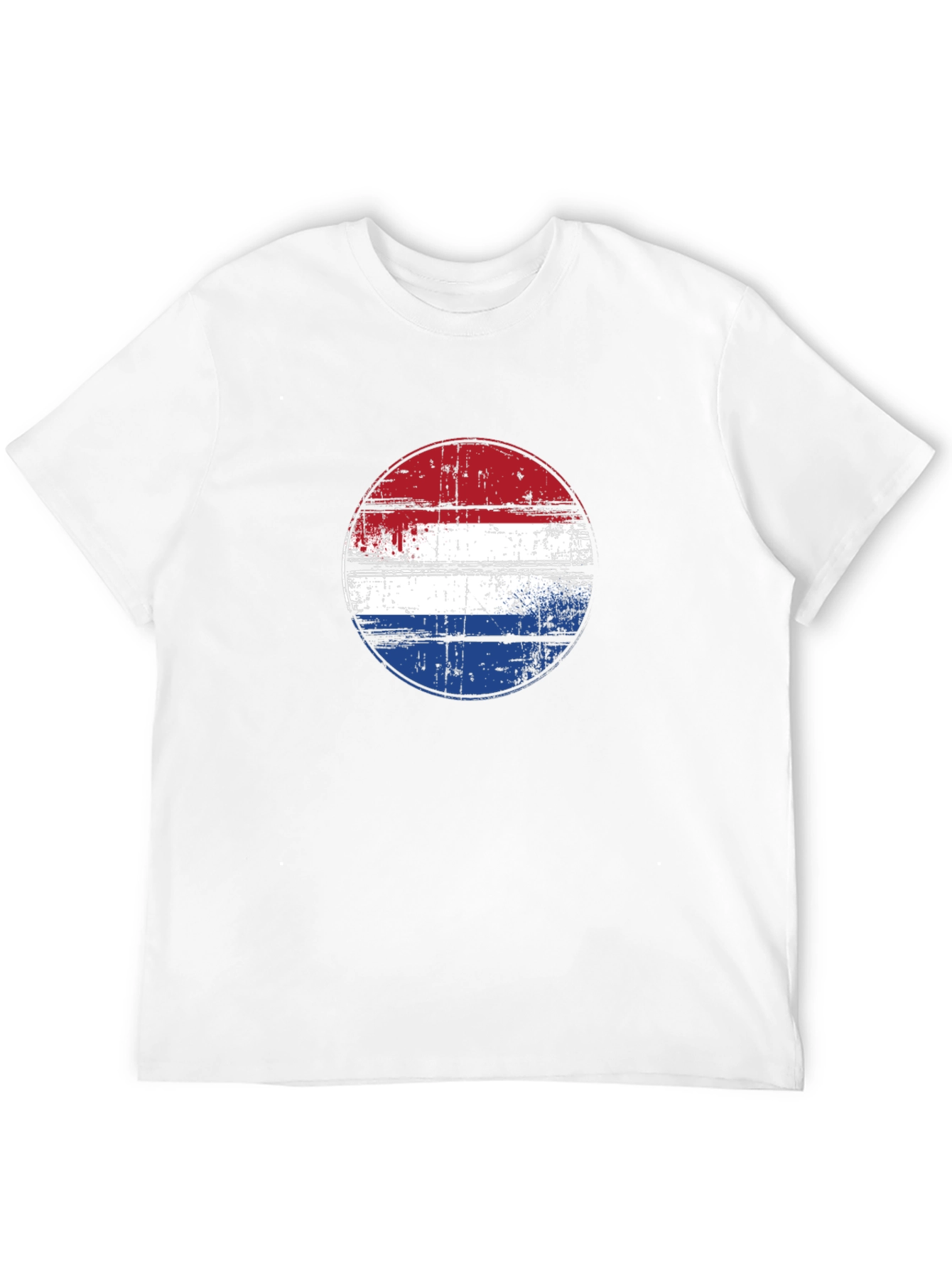 Distressed Netherlands Flag Graphic Tee