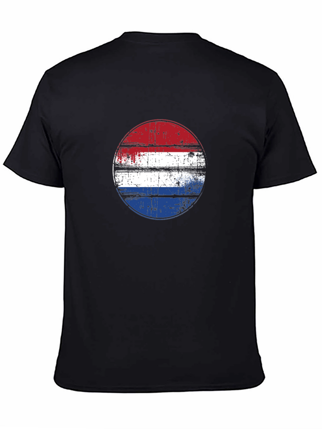Distressed Netherlands Flag Graphic Tee