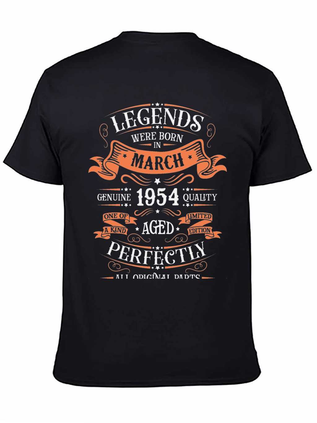 Legends Born in March 1954 T-Shirt