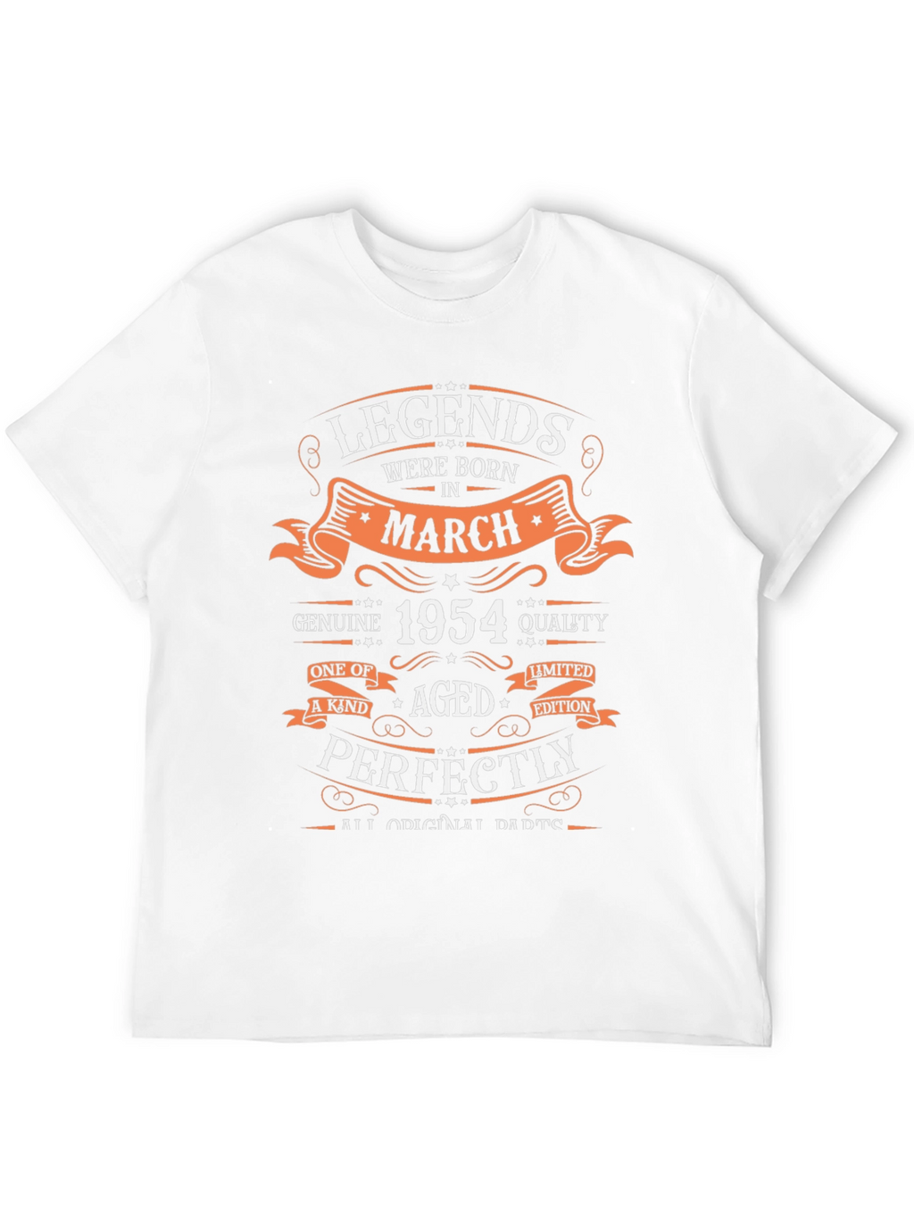 Legends Born in March 1954 T-Shirt