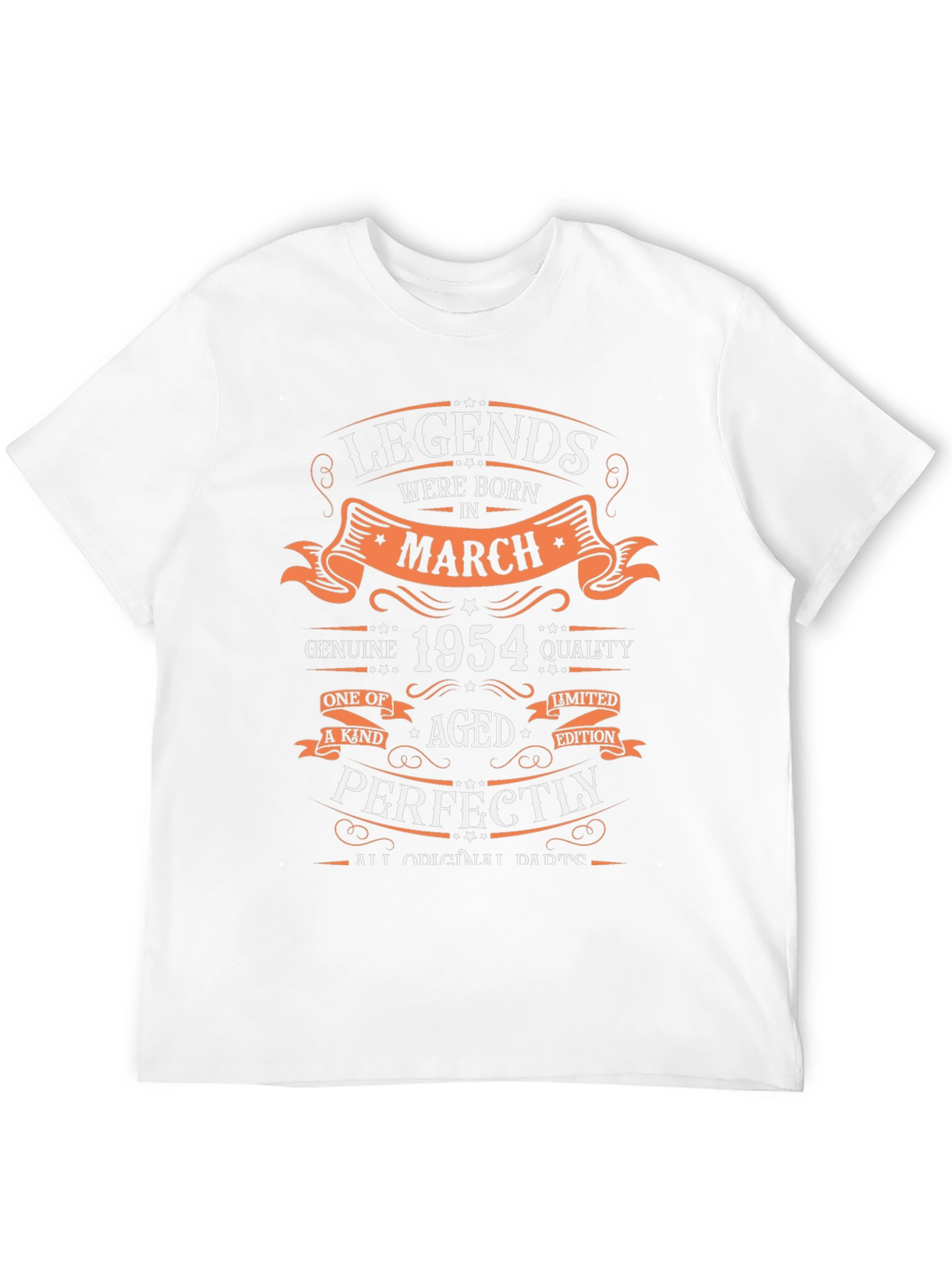 Legends Born in March 1954 T-Shirt