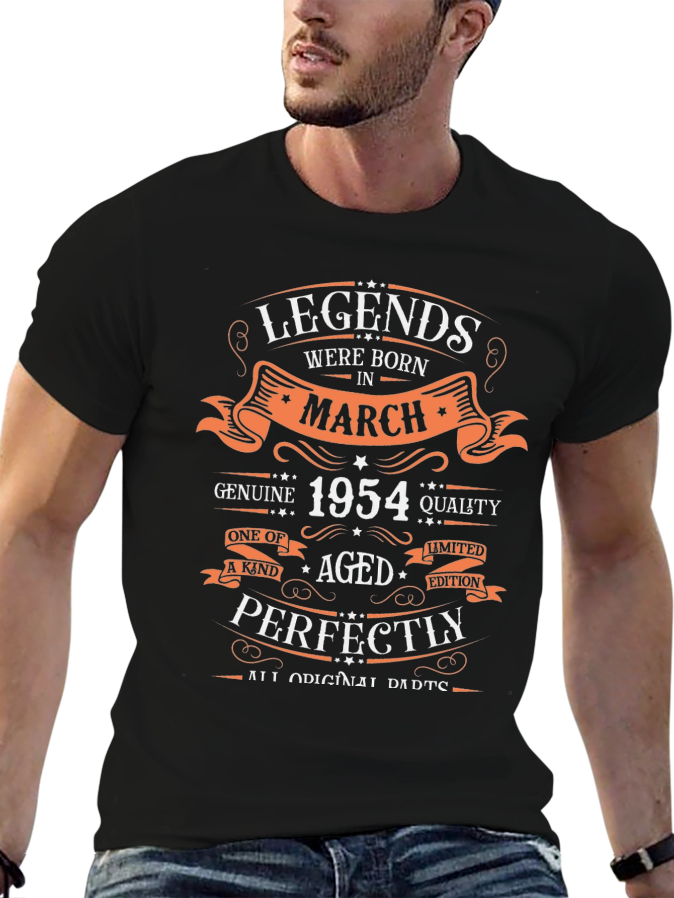 Legends Born in March 1954 T-Shirt