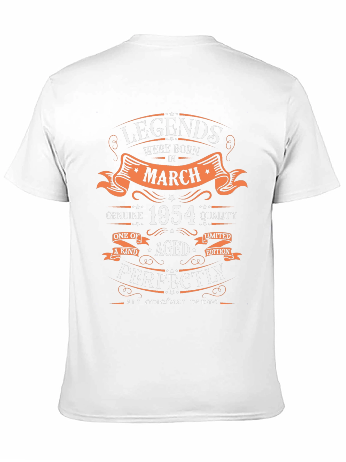 Legends Born in March 1954 T-Shirt