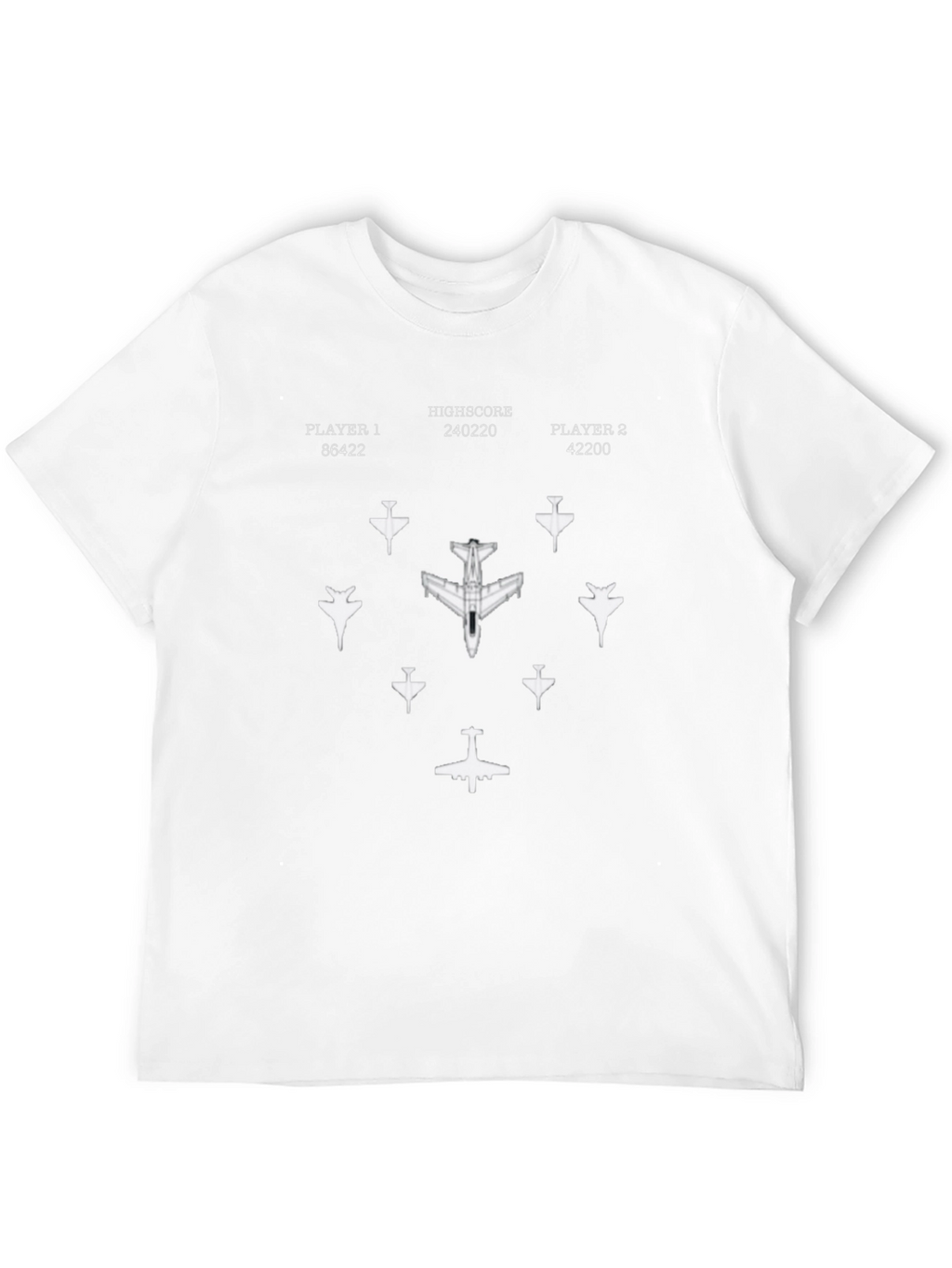 Retro Arcade Fighter Jet T-Shirt