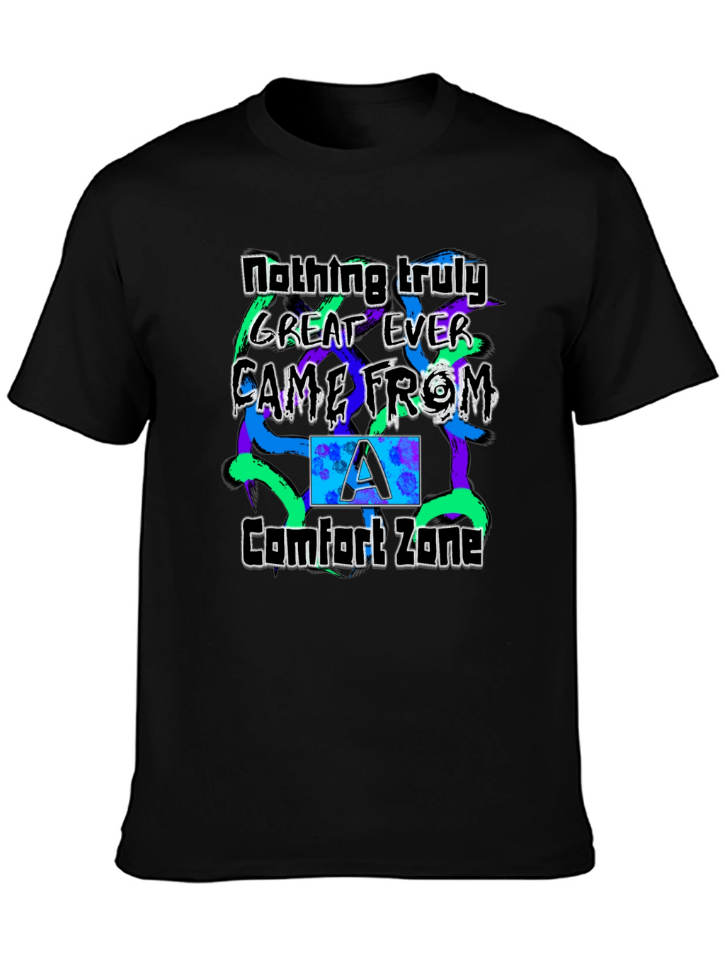 Comfort Zone Mens Graphic T-Shirt