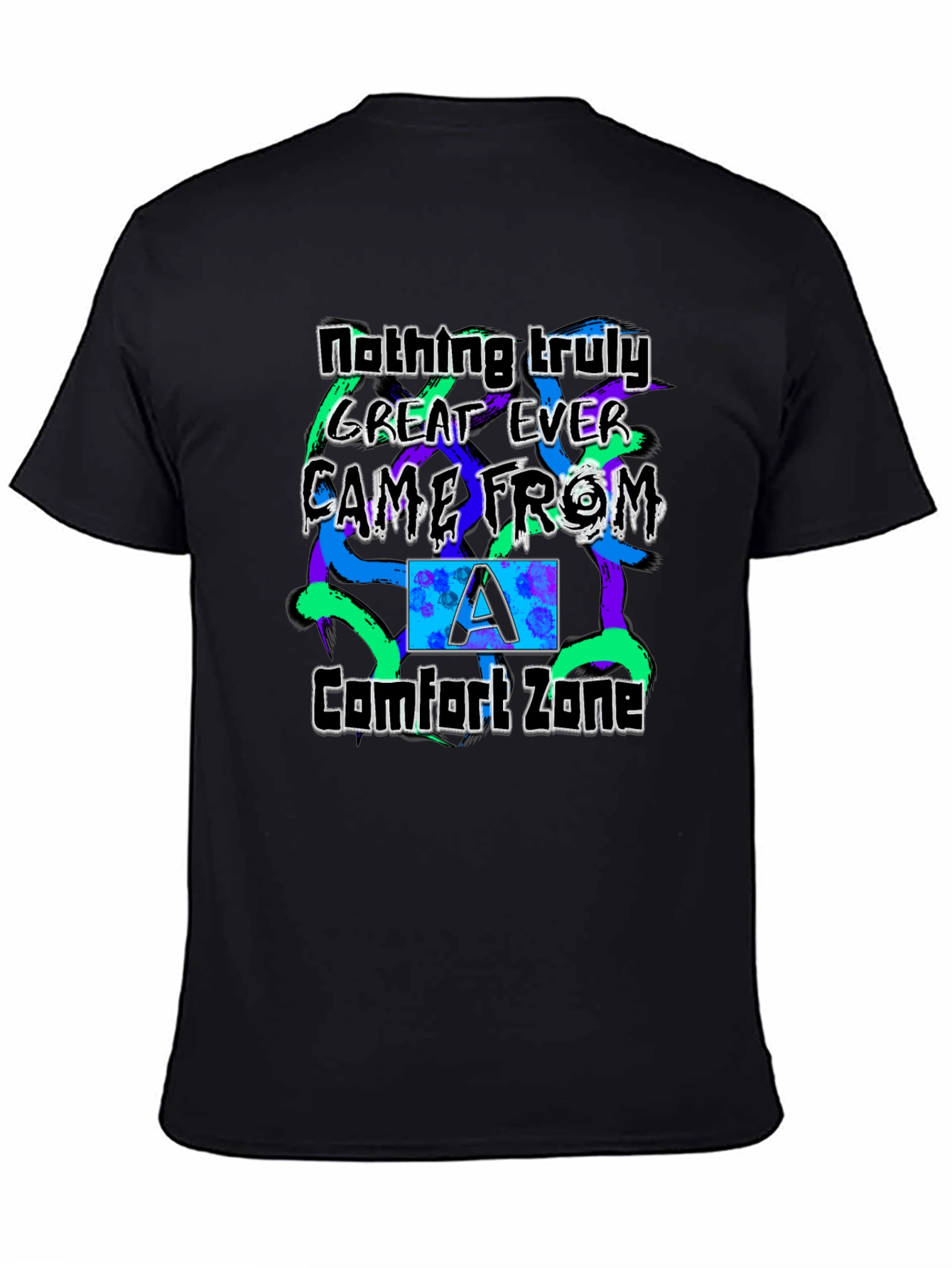 Comfort Zone Mens Graphic T-Shirt