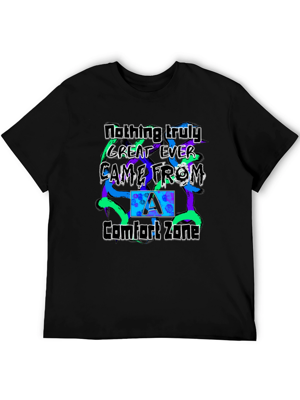 Comfort Zone Mens Graphic T-Shirt