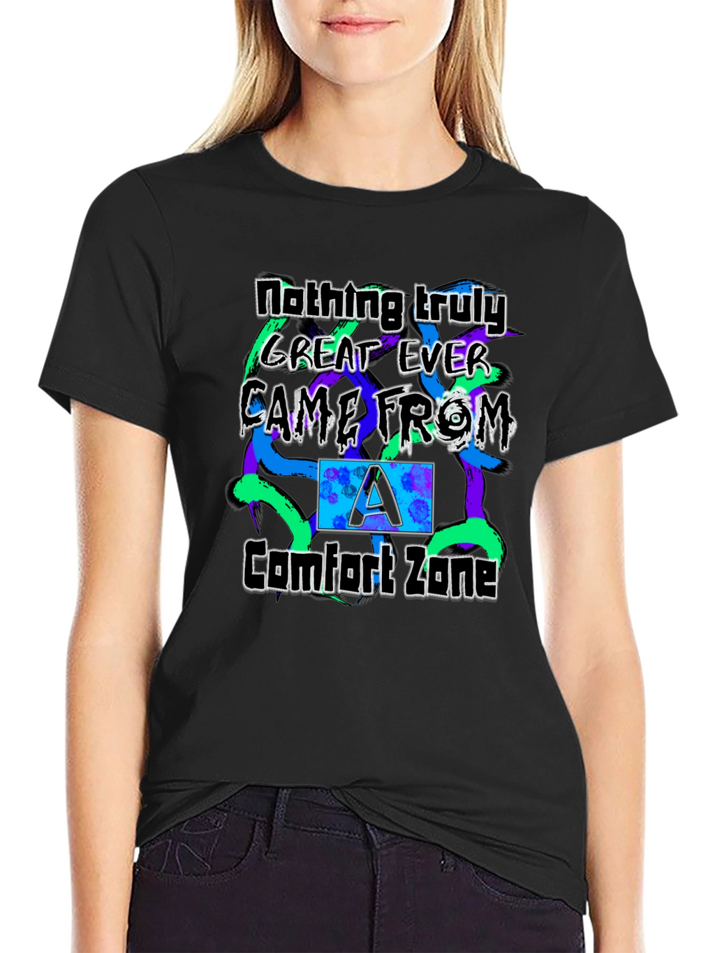 Comfort Zone Mens Graphic T-Shirt