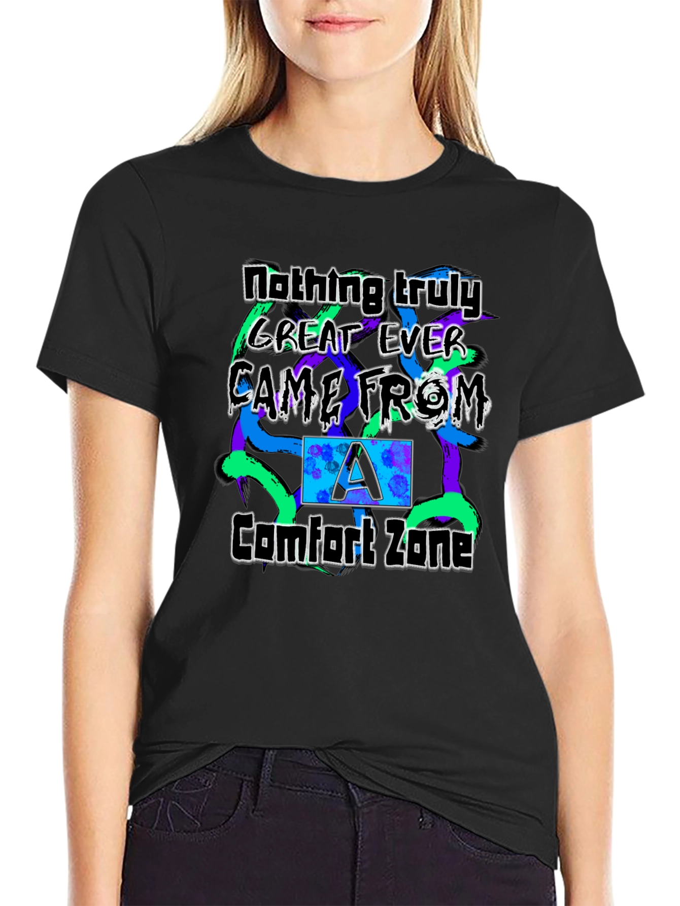 Comfort Zone Mens Graphic T-Shirt
