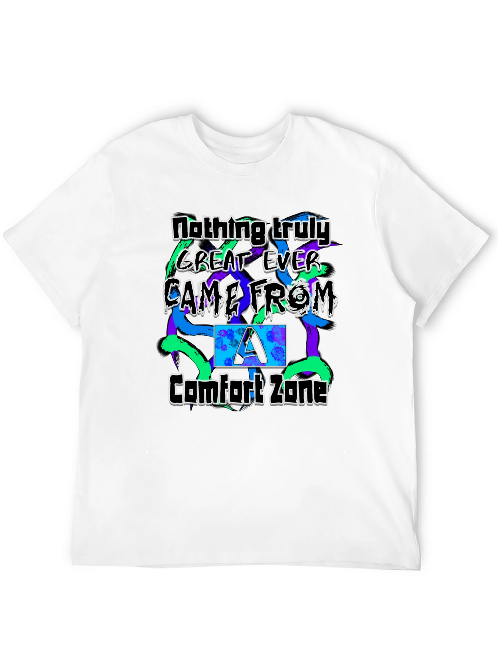 Comfort Zone Mens Graphic T-Shirt