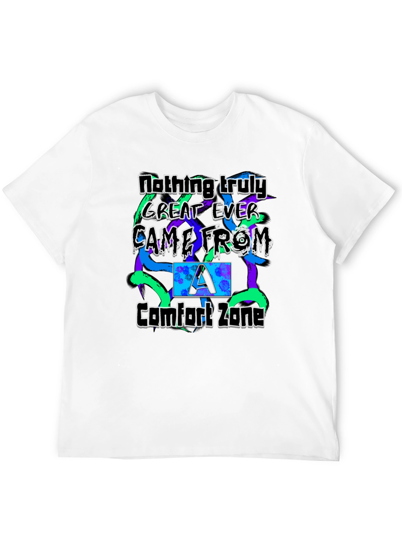 Comfort Zone Mens Graphic T-Shirt