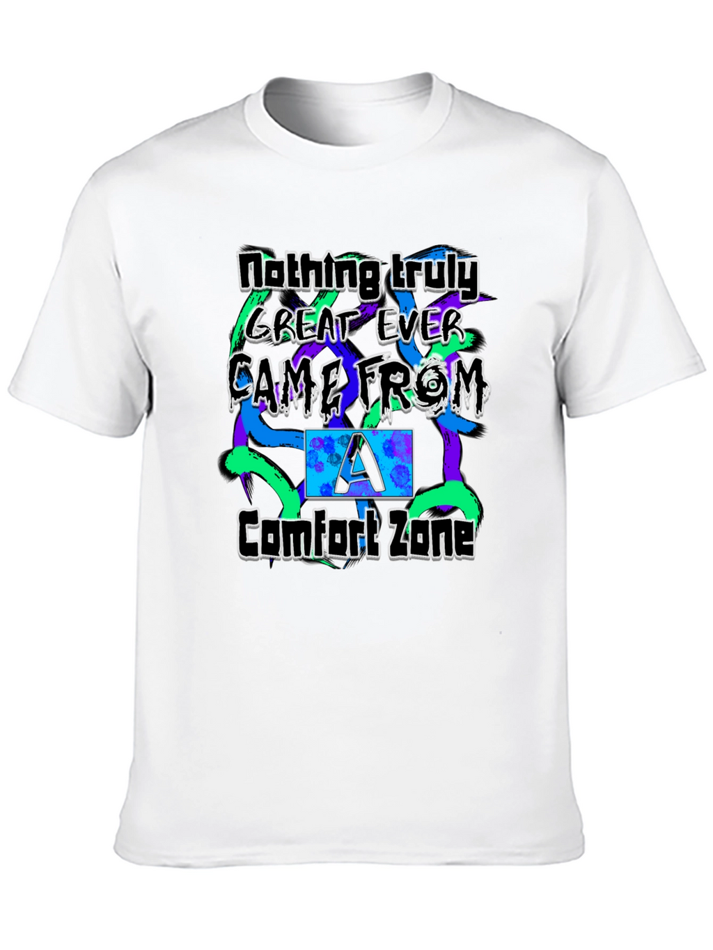 Comfort Zone Mens Graphic T-Shirt