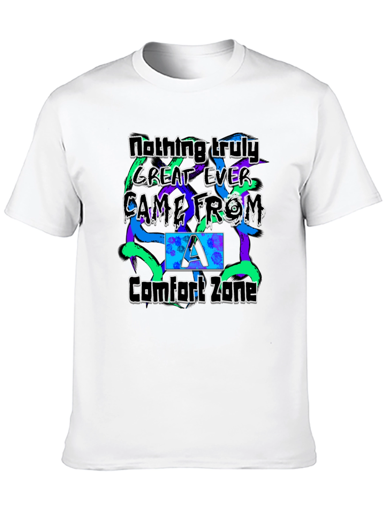 Comfort Zone Mens Graphic T-Shirt