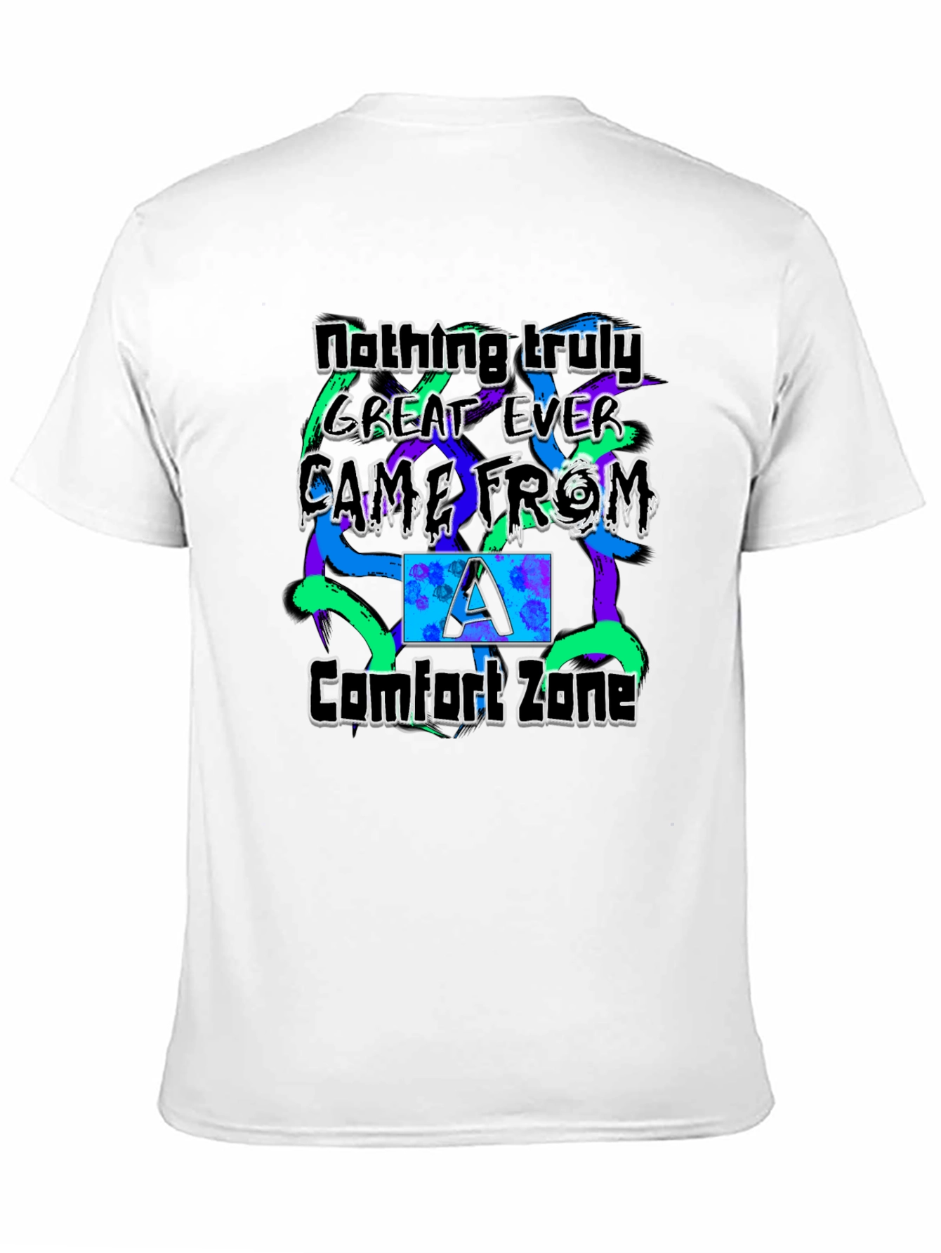 Comfort Zone Mens Graphic T-Shirt