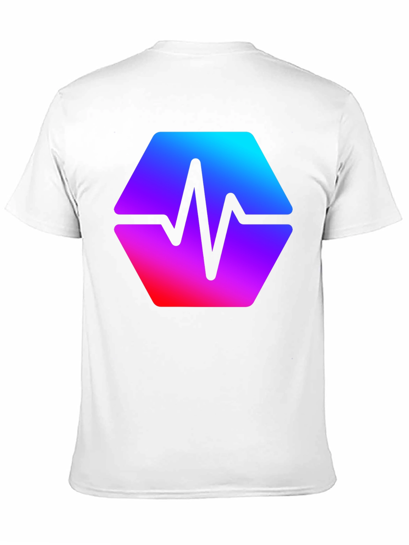 Hex Pulse Graphic T-Shirt - Modern Style