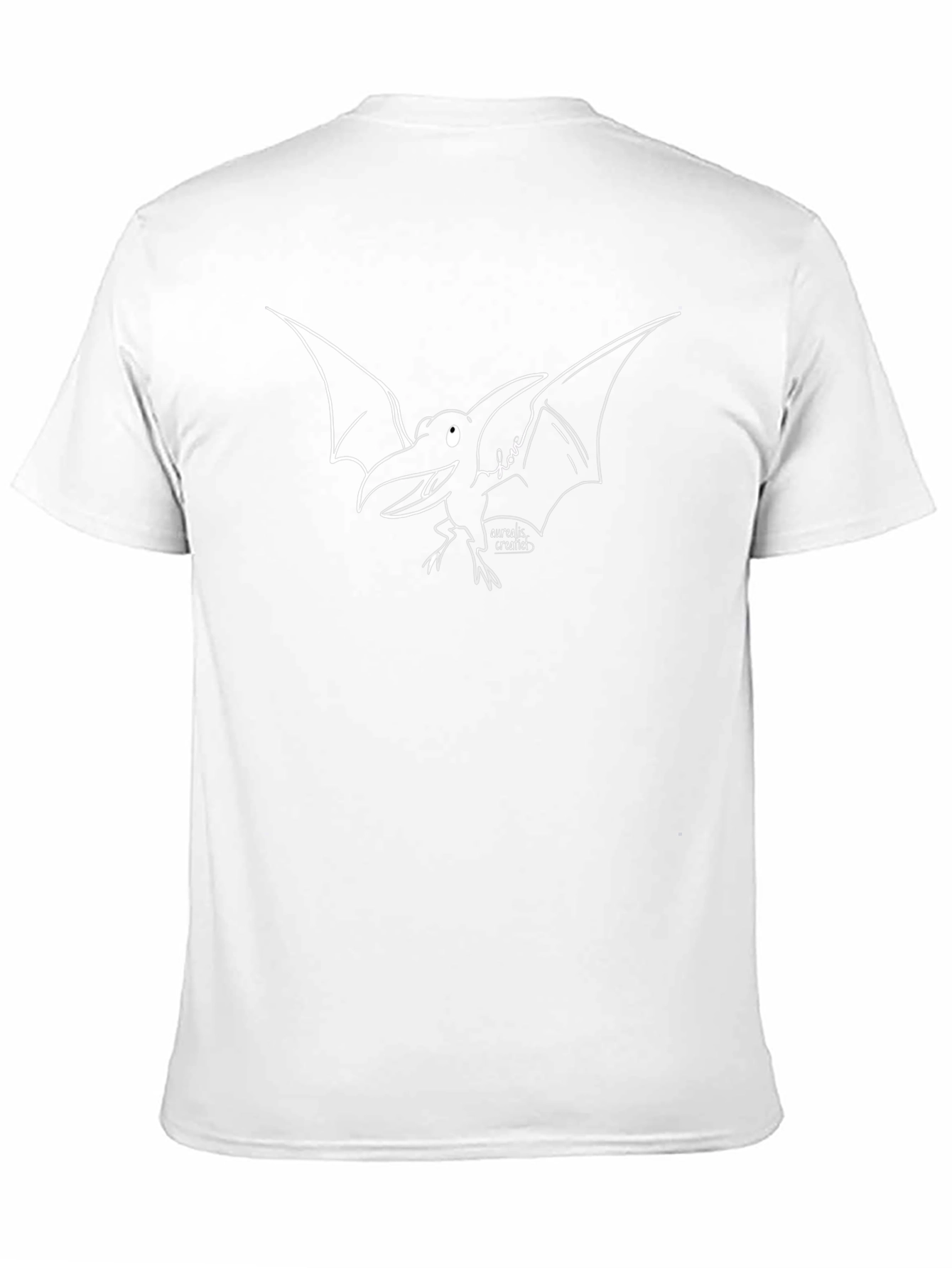 Pterodactyl Graphic T-Shirt - Black