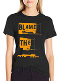 Blame The T-Shirt - Unique Graphic Tee