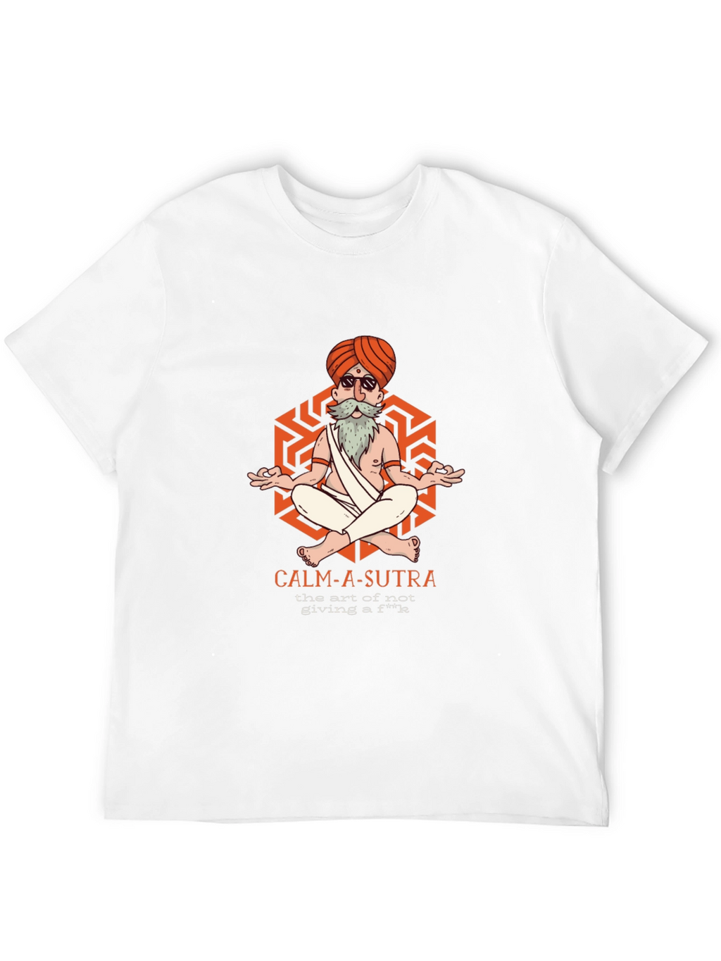Calm-A-Sutra Graphic T-Shirt - Yoga Meditation Humor