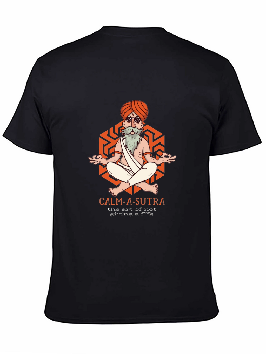 Calm-A-Sutra Graphic T-Shirt - Yoga Meditation Humor