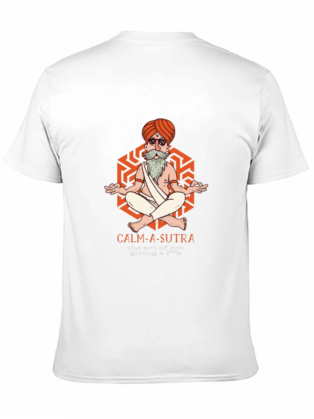 Calm-A-Sutra Graphic T-Shirt - Yoga Meditation Humor