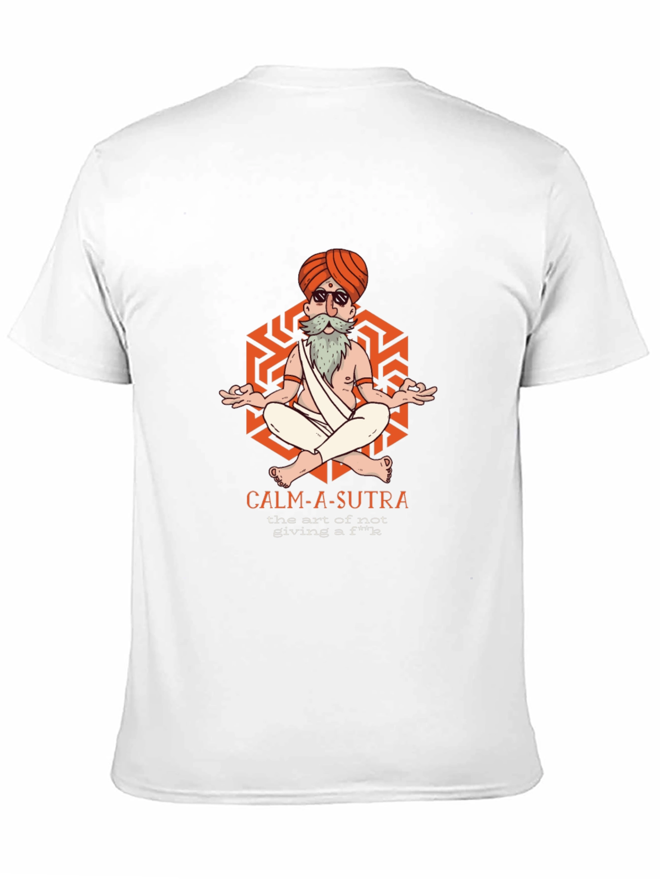 Calm-A-Sutra Graphic T-Shirt - Yoga Meditation Humor