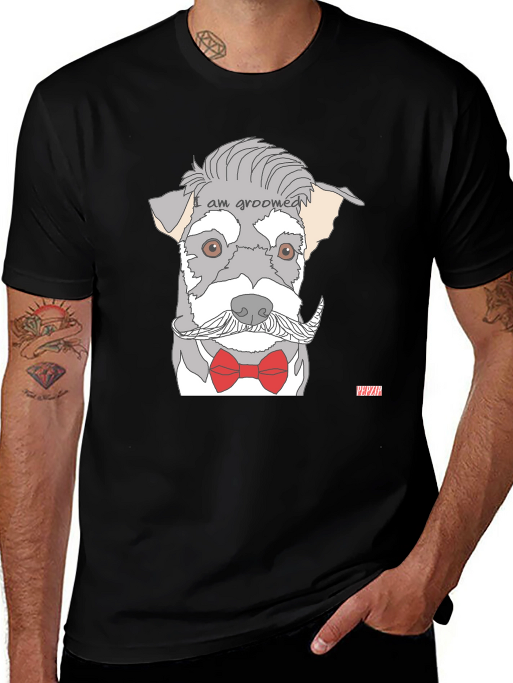 Groomed Dog T-Shirt: Stylish Canine Tee