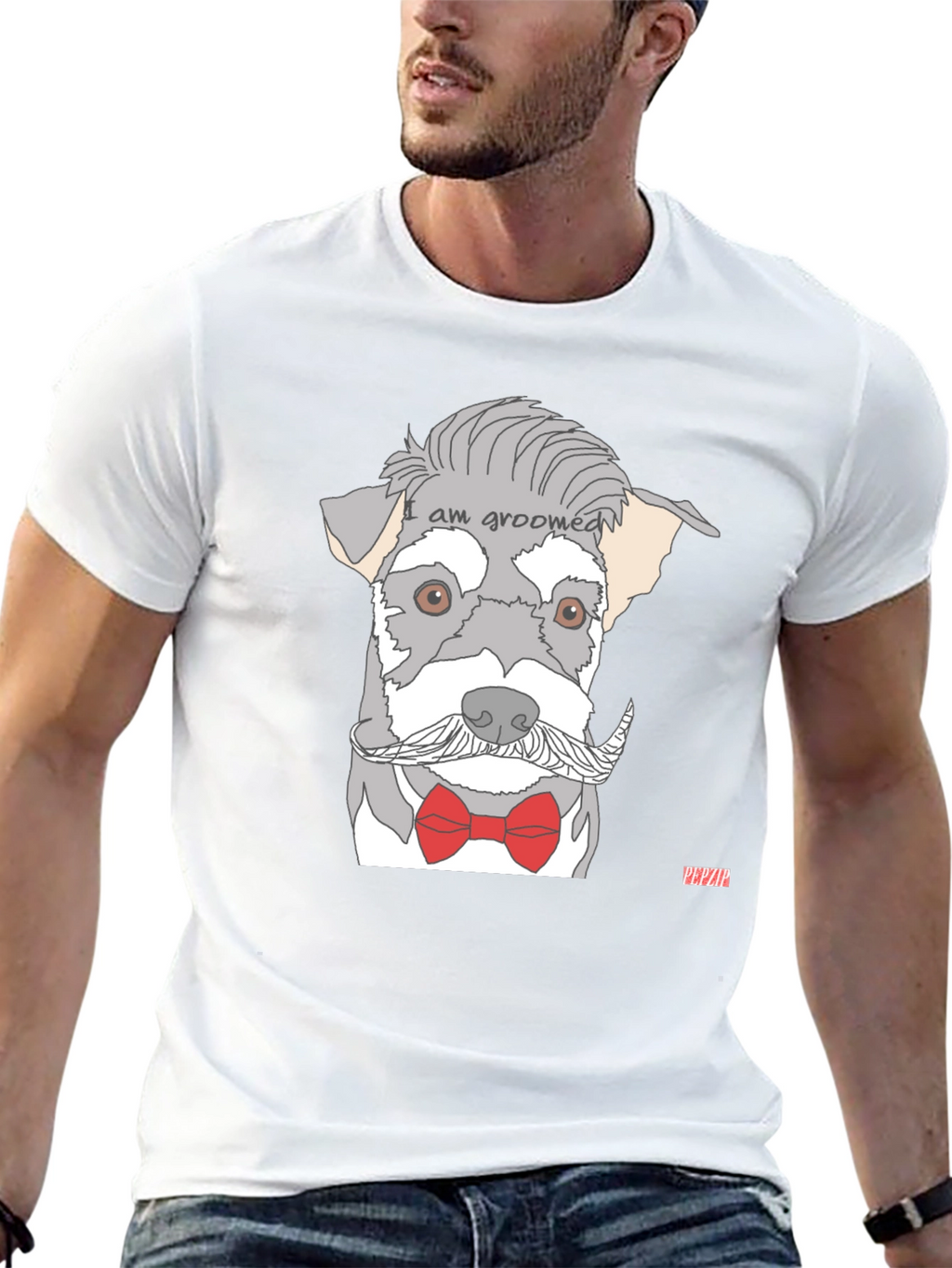 Groomed Dog T-Shirt: Stylish Canine Tee