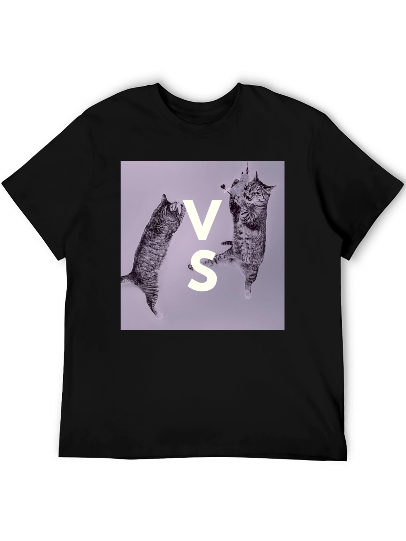 Cats VS T-Shirt - Funny Feline Graphic Tee