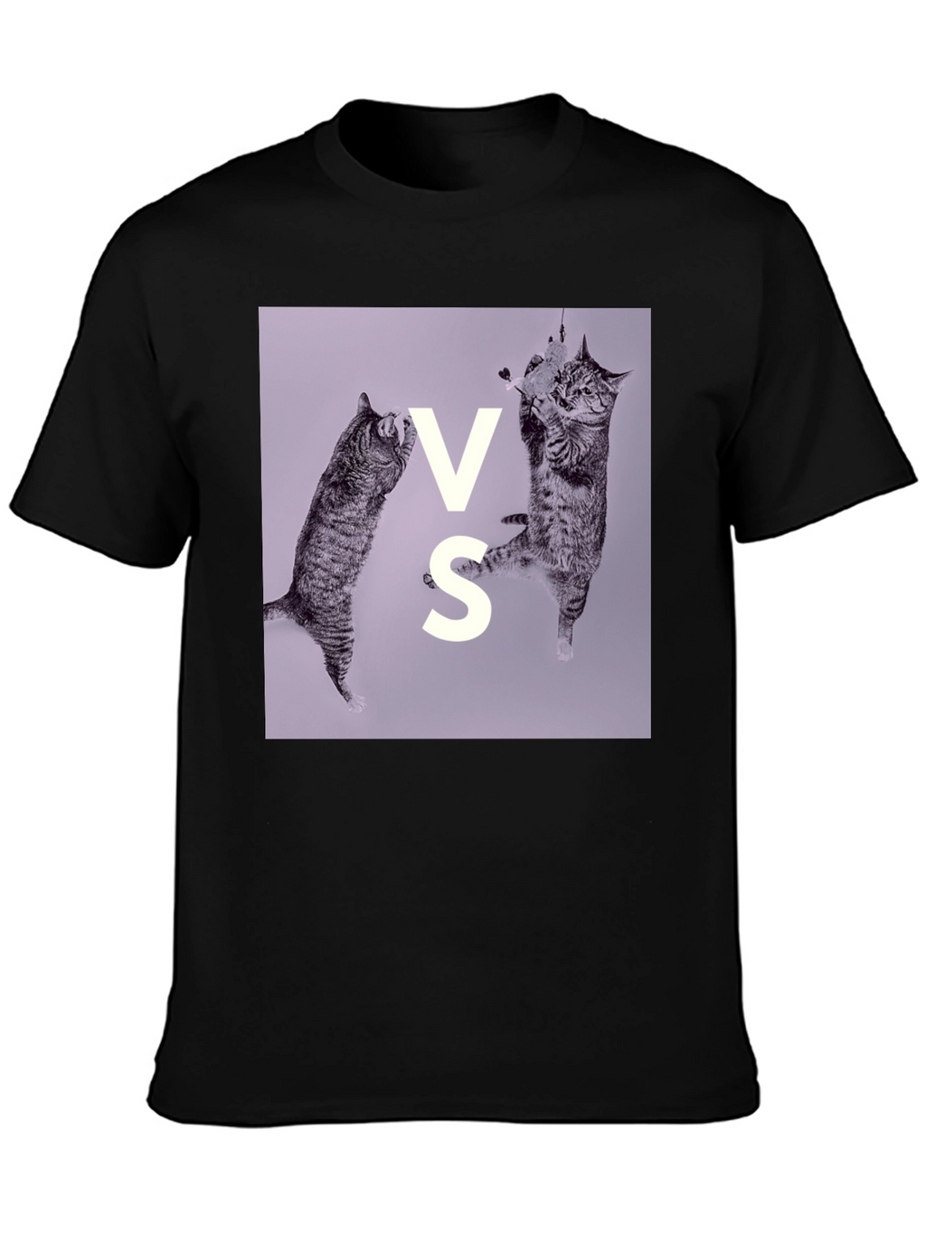 Cats VS T-Shirt - Funny Feline Graphic Tee