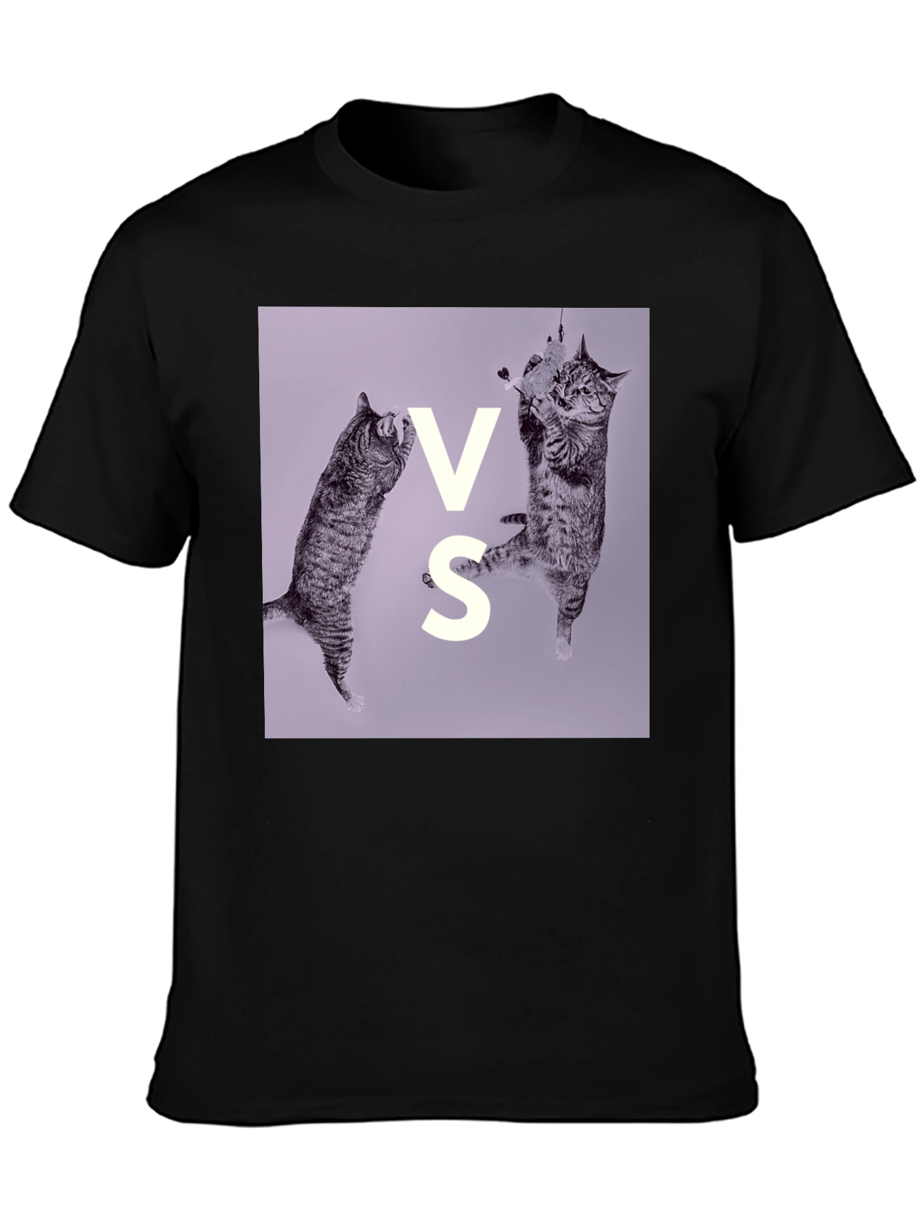 Cats VS T-Shirt - Funny Feline Graphic Tee