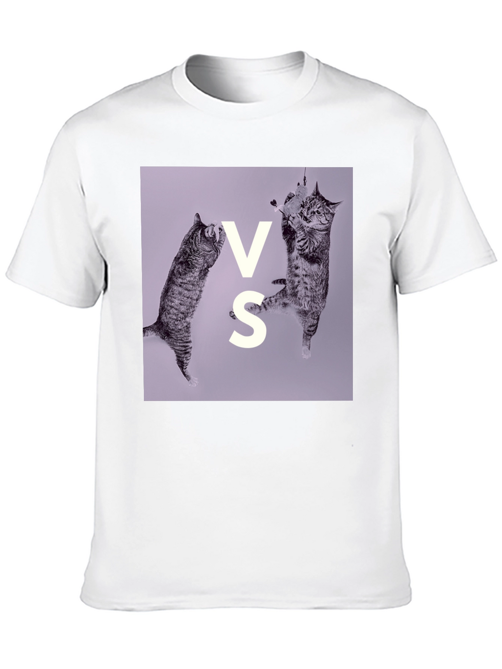 Cats VS T-Shirt - Funny Feline Graphic Tee