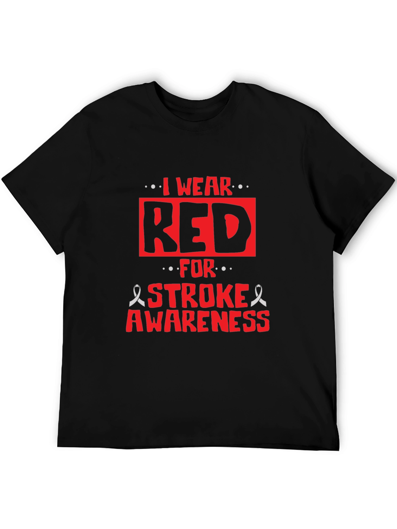 Red Stroke Awareness T-Shirt