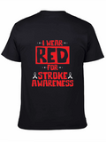 Red Stroke Awareness T-Shirt
